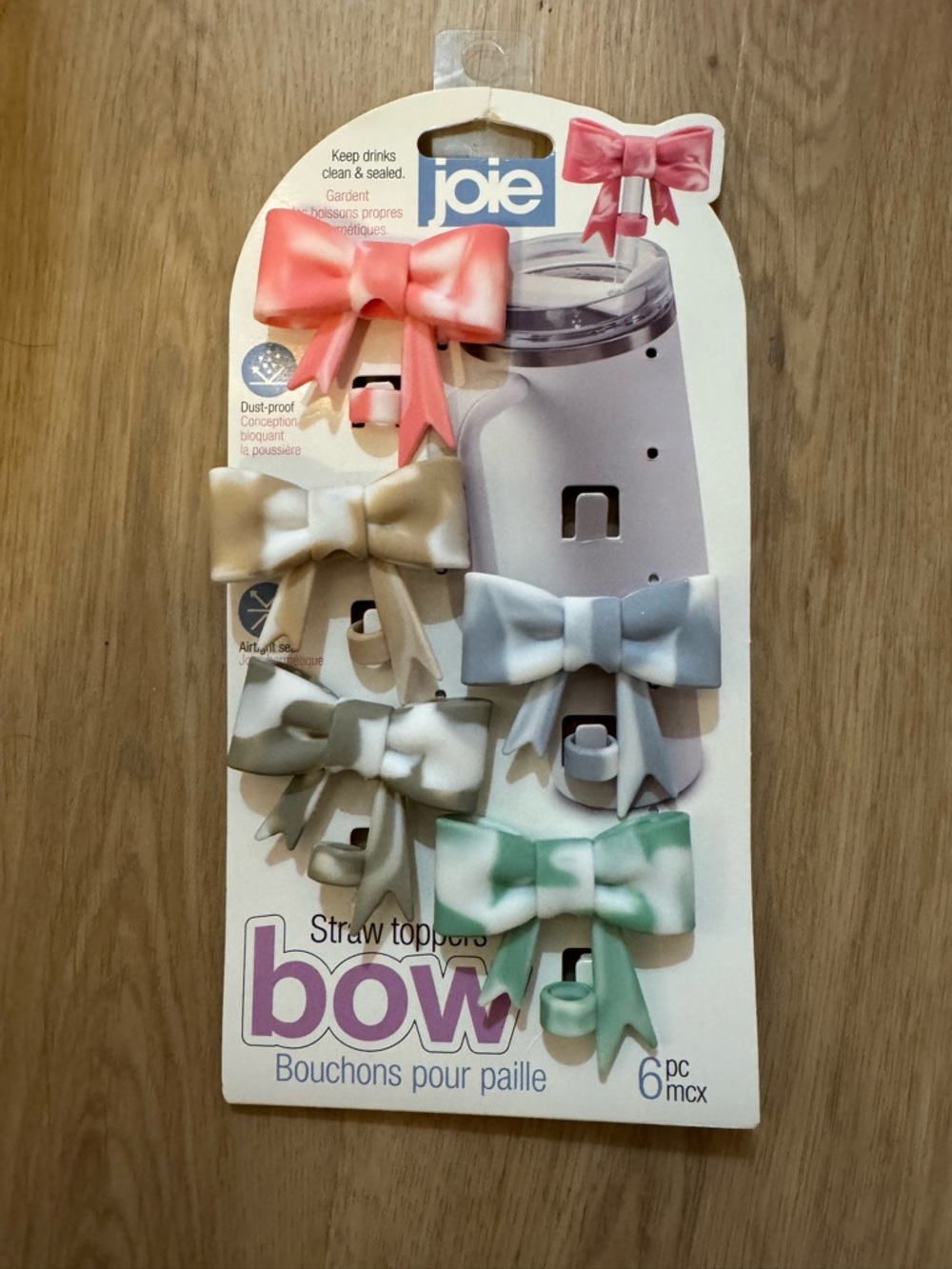 Straw Topper Set - 5 total